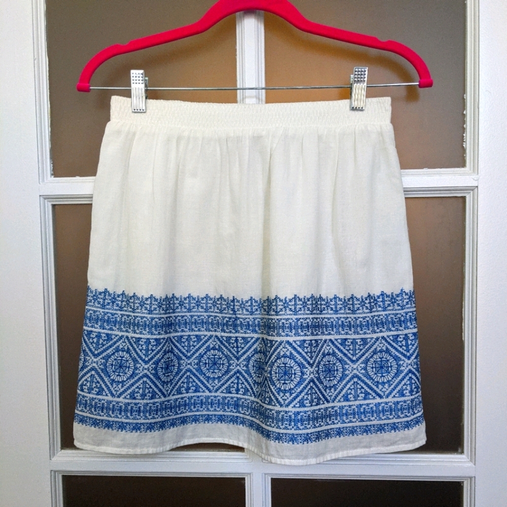 Embroidered Summer Skirt